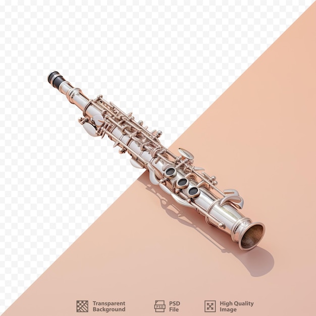 PSD una imagen de un clarinete con una imagen de un instrumento musical.