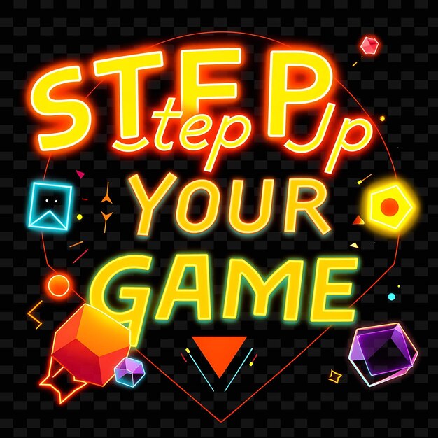una imagen colorida de un juego que dice mejorar tu juego