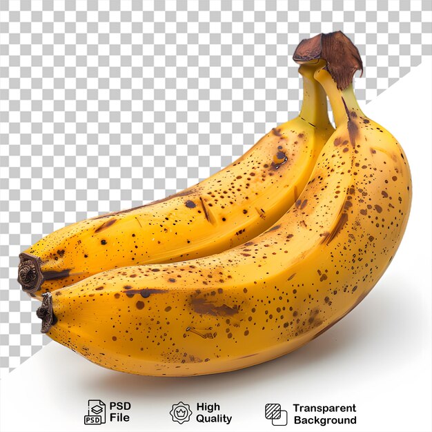 PSD una imagen de dos plátanos con una imagen png de un plátano en él