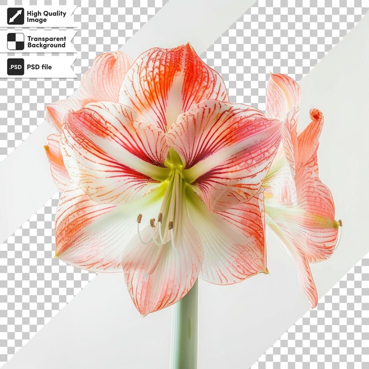 PSD una imagen de una flor con una imagen de uma flor en ella