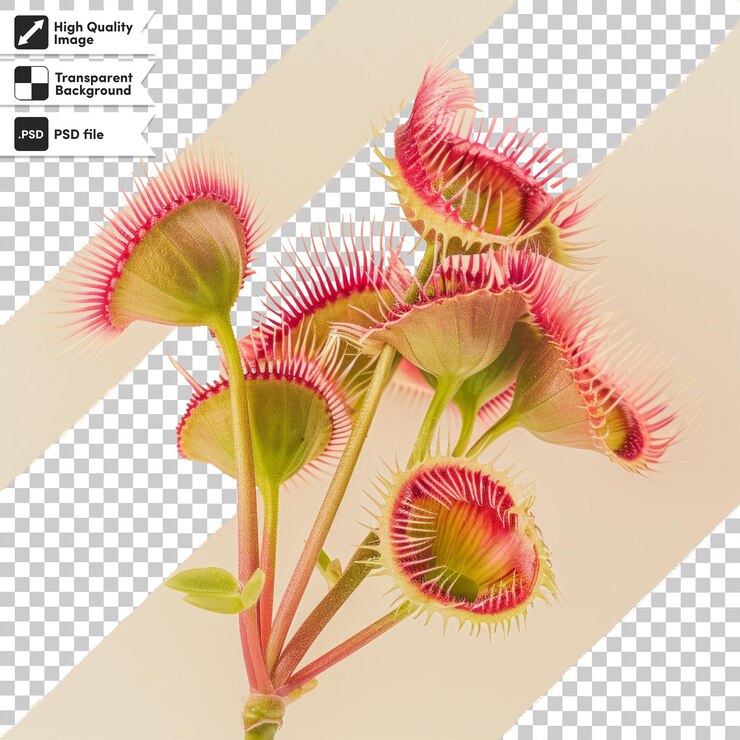 PSD una imagen de una flor con la palabra gerbera en ella