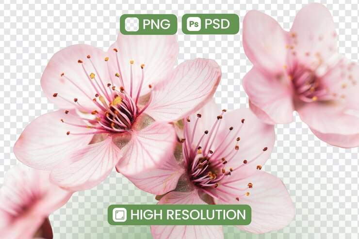 PSD una imagen de una flor con una pegatina que dice p p