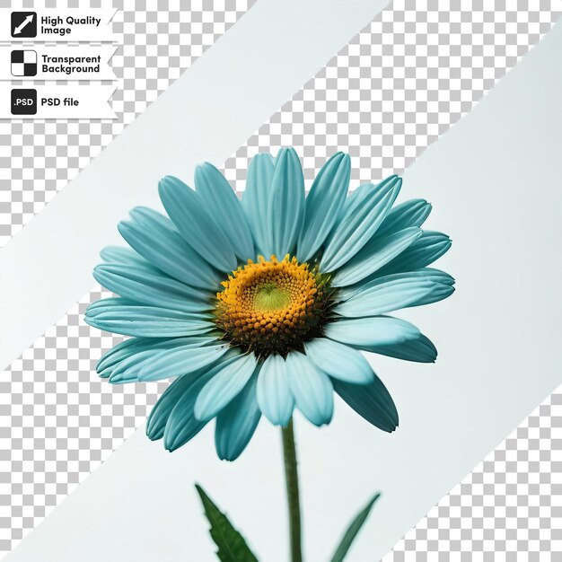 PSD una imagen de una flor que dice un en él