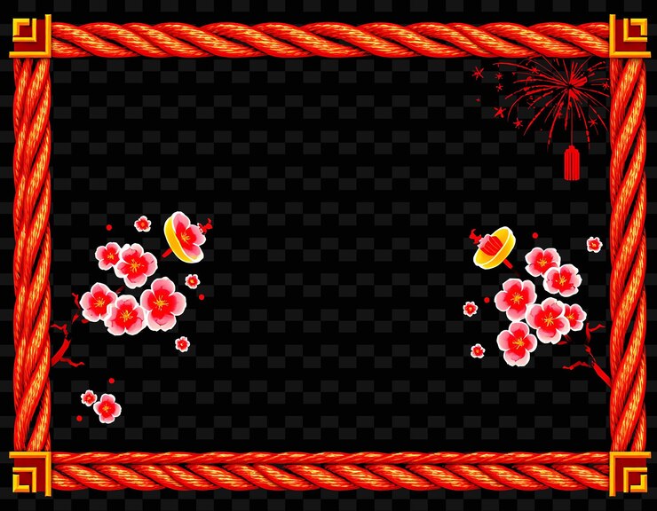 PSD una imagen de flores y una cuerda con una cinta roja con una estrella en el medio