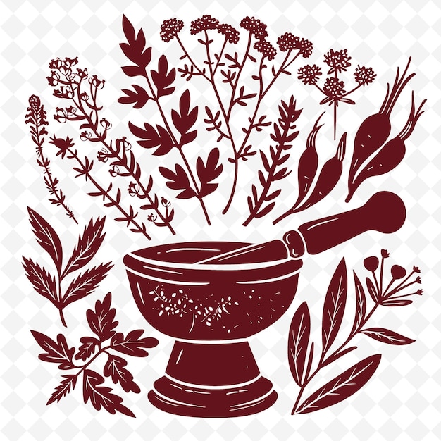una imagen de flores y una olla con una imagen de Flores