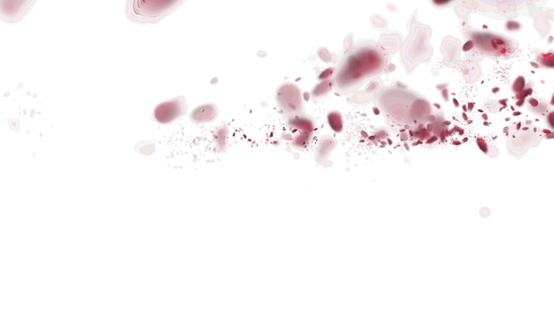 una imagen de un fondo manchado púrpura y rojo con una sustancia púrpura