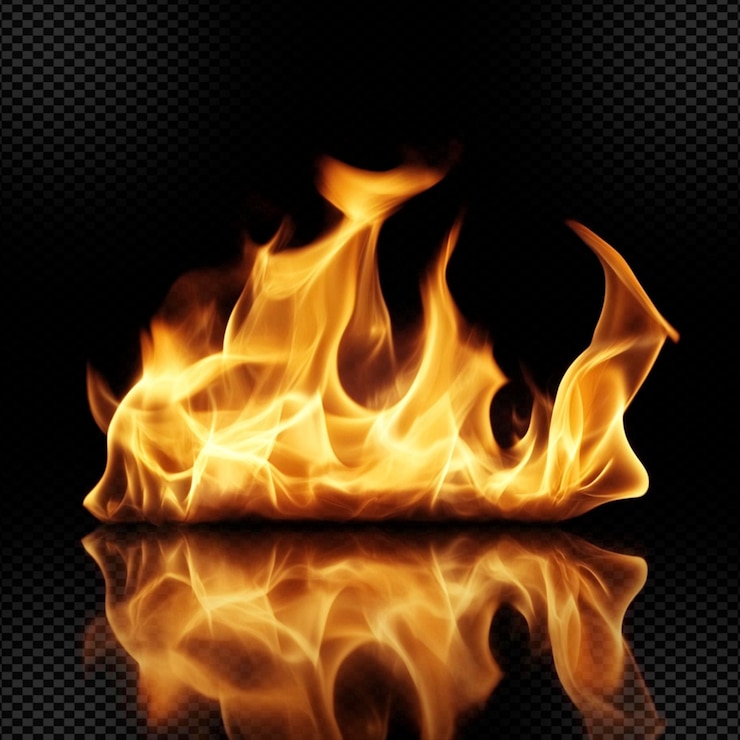 PSD una imagen de un fuego