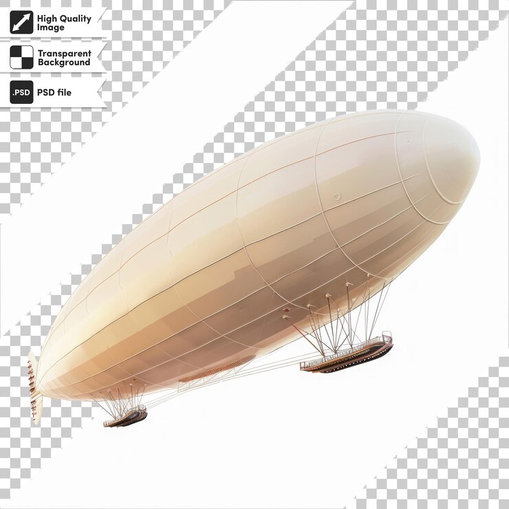 PSD una imagen de un globo de aire caliente