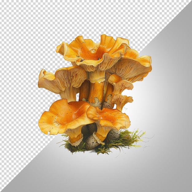 PSD una imagen de un hongo con una imagen de una hongo
