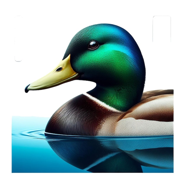 Imagen del icono de la pintura del pato