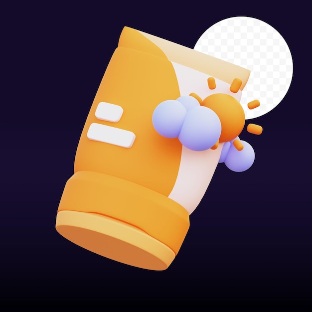 Imagen de ilustración renderizada 3D