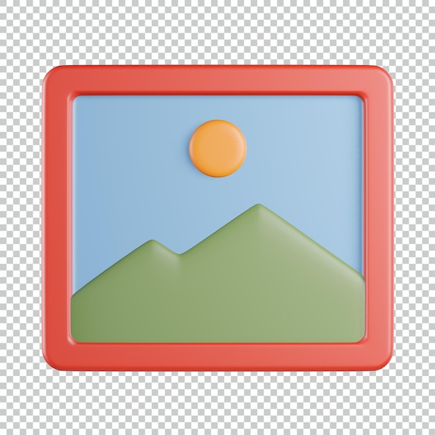 Imagen Imagen Icono 3D