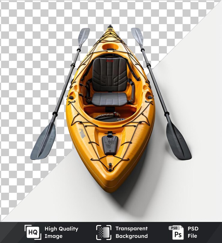 PSD imagen de un kayak fotográfico realista kayaker_s