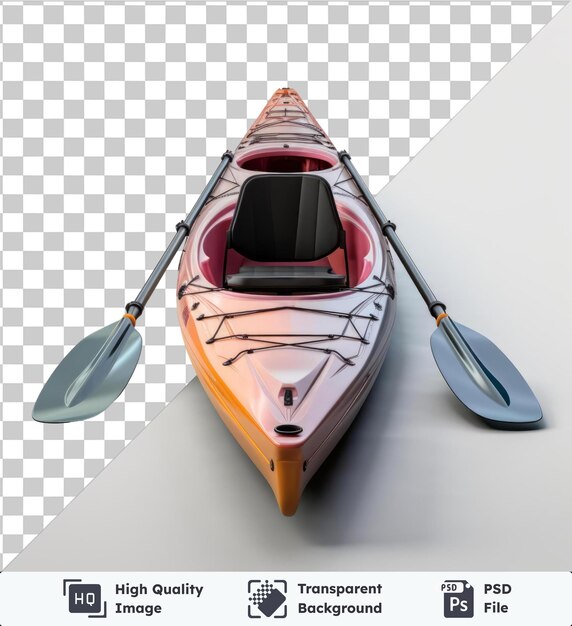 PSD imagen de un kayak fotográfico realista kayaker_s