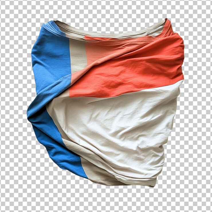 PSD imagen de maqueta de camiseta blanca png