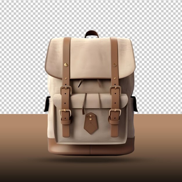 PSD imagen de mochila en png de fondo transparente