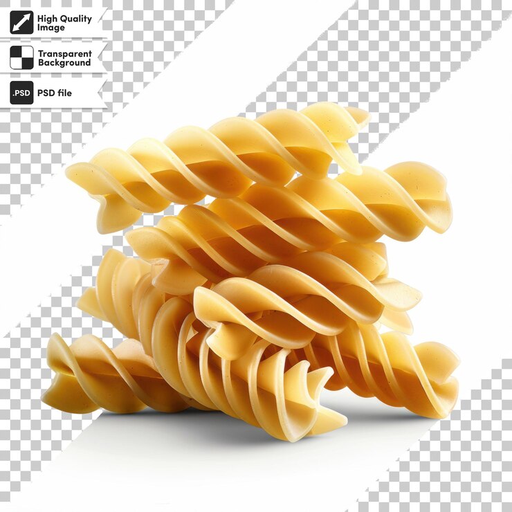 PSD una imagen de una pila de pasta con las palabras "pasta" en ella