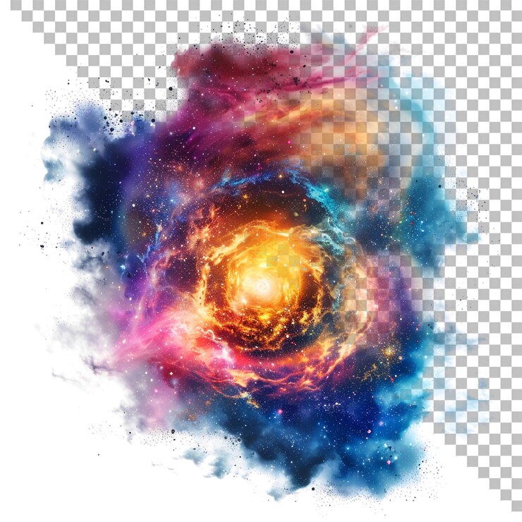 PSD una imagen de un planeta y una estrella
