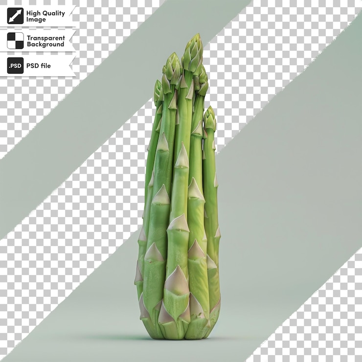 PSD una imagen de una planta con las palabras "veggies" citadas en ella