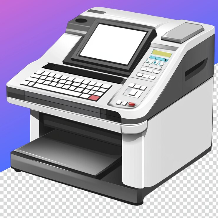 PSD imagen png de impresora de alta calidad para proyectos de marketing y diseño