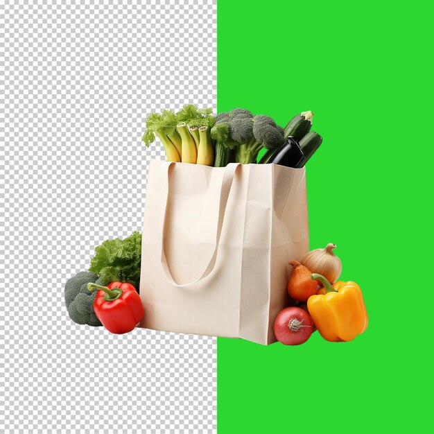 PSD imagen de png de vegetales en un fondo transparente.