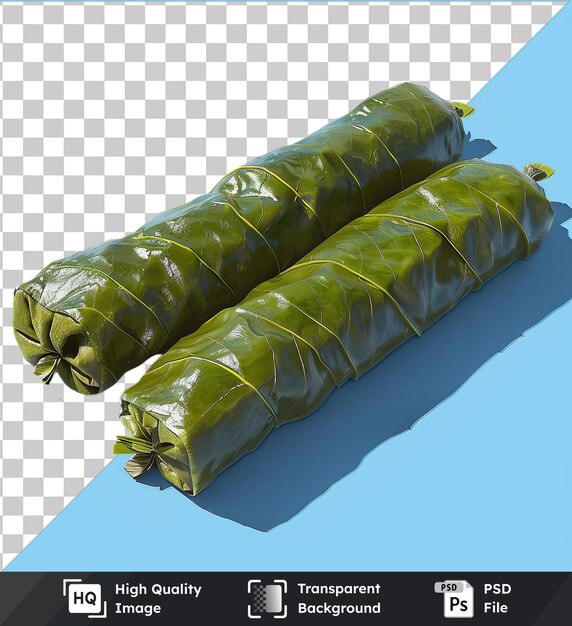 Imagen de psd dolma en un fondo azul