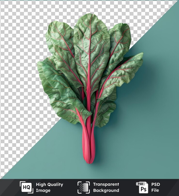 PSD imagen de psd premium transparente un montón de maquillaje de chard en un fondo azul