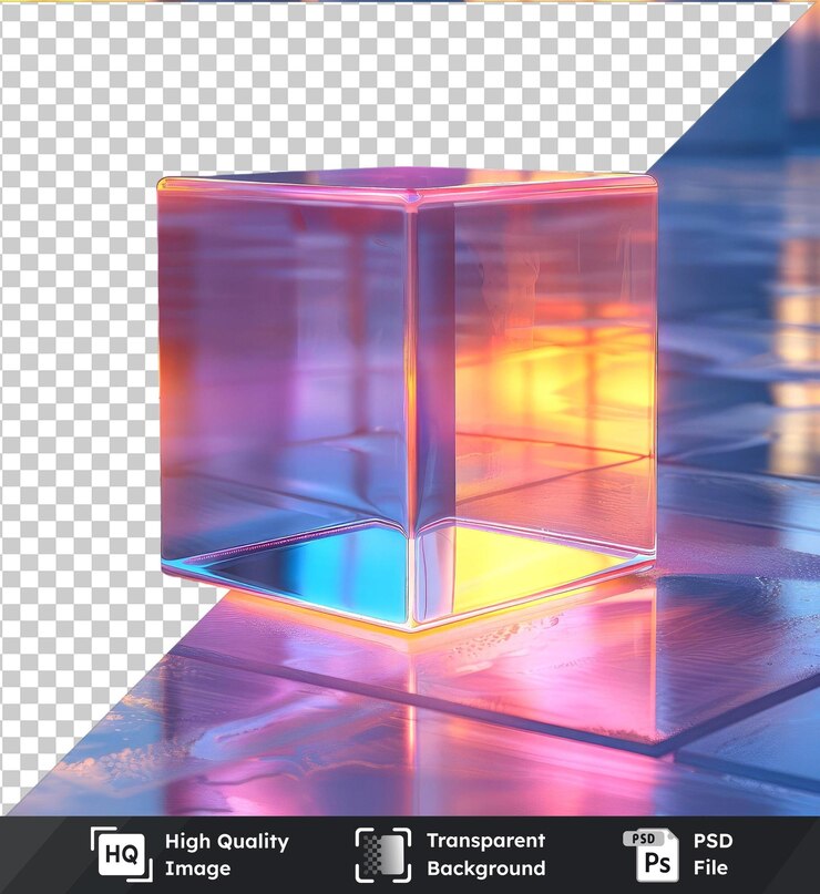 PSD imagen psd transparente con 20222023 cambio de edificio azul tabla brillante en el fondo