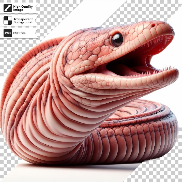 PSD una imagen de una serpiente con una imagen de un serpiente en él
