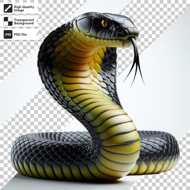 PSD una imagen de una serpiente con una imagen de un serpiente en él