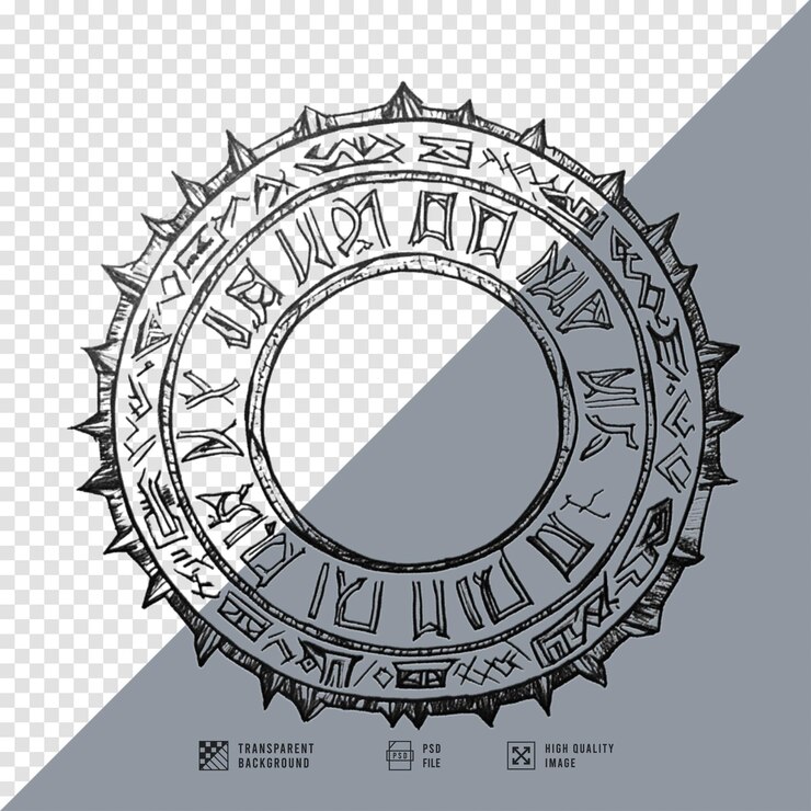 PSD imagen de símbolo secreto sin fondo calidad hd