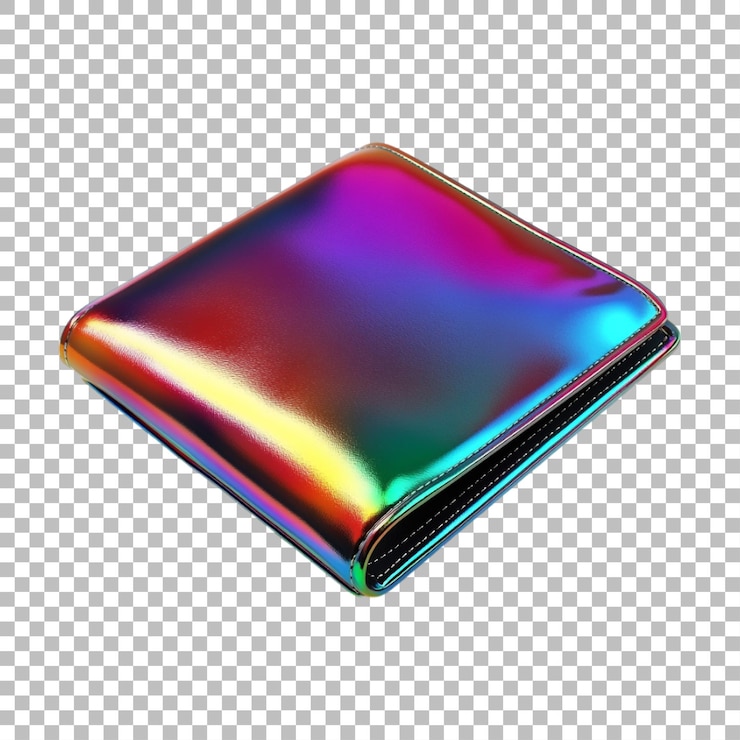 PSD imagen transparente o png de una billetera de cuero puro