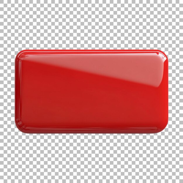 Imagen transparente o PNG del botón 3D abstracto