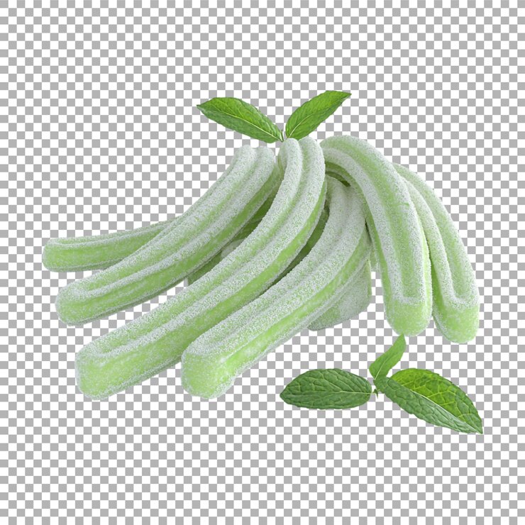PSD imagen transparente o png de churros con azúcar en polvo y papas fritas de chocolate