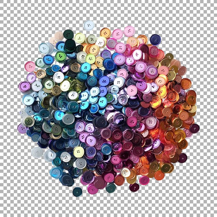 PSD imagen transparente o png de la colección de botones de colores