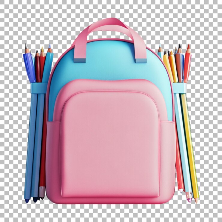 PSD imagen transparente o png de los elementos conceptuales de la vuelta a la escuela