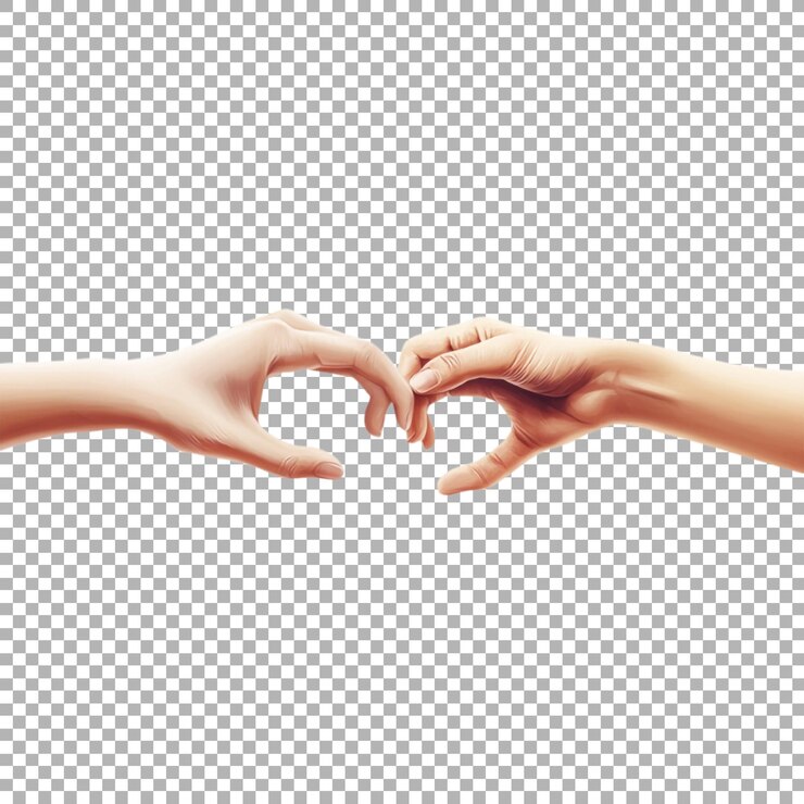 PSD imagen transparente o png de manos que se estrechan