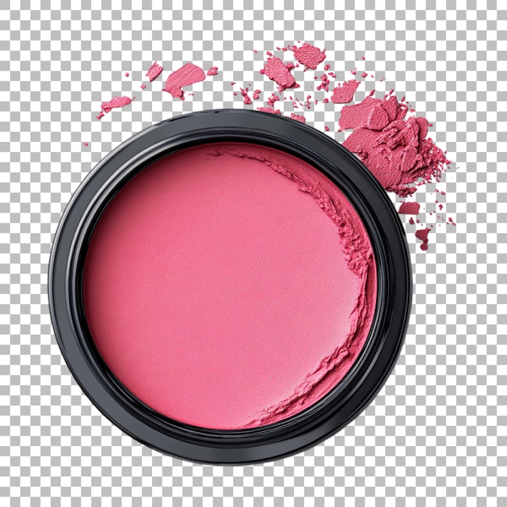 PSD imagen transparente o png del polvo de rubor