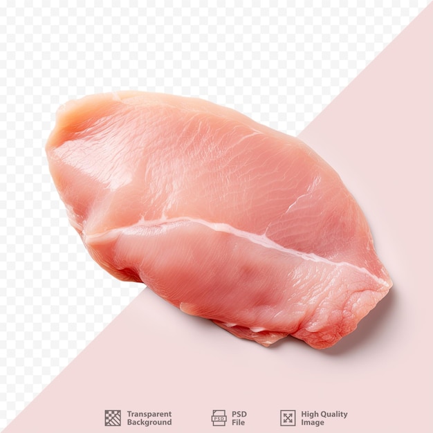 PSD una imagen de un trozo de carne con la etiqueta de un producto.