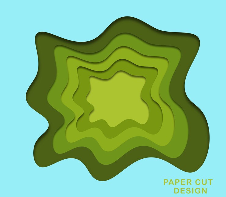 PSD una imagen verde y azul de un aguacate verde