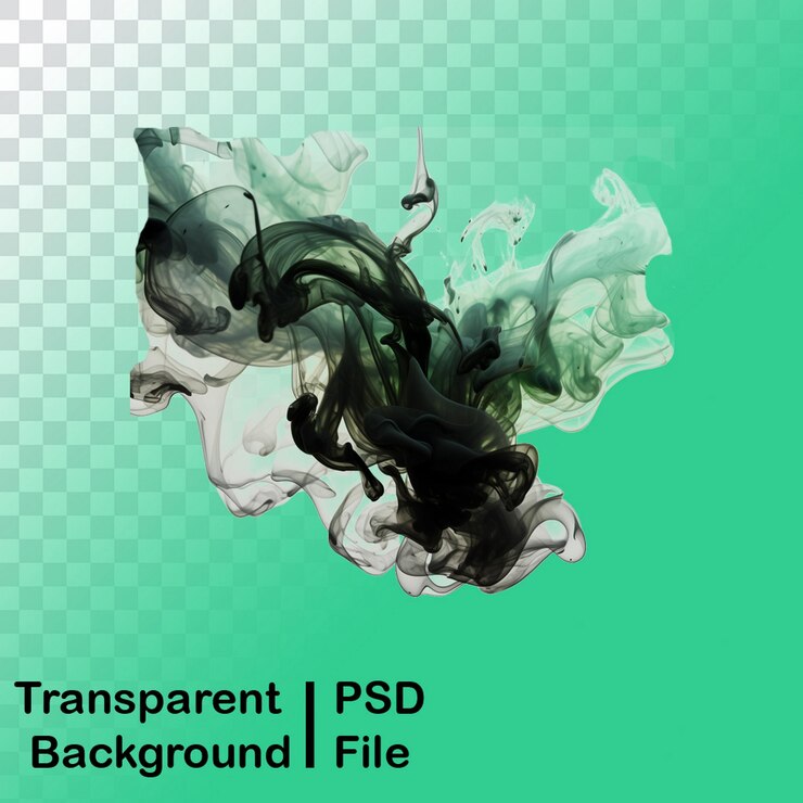 PSD imágenes de humo transparente de calidad hd