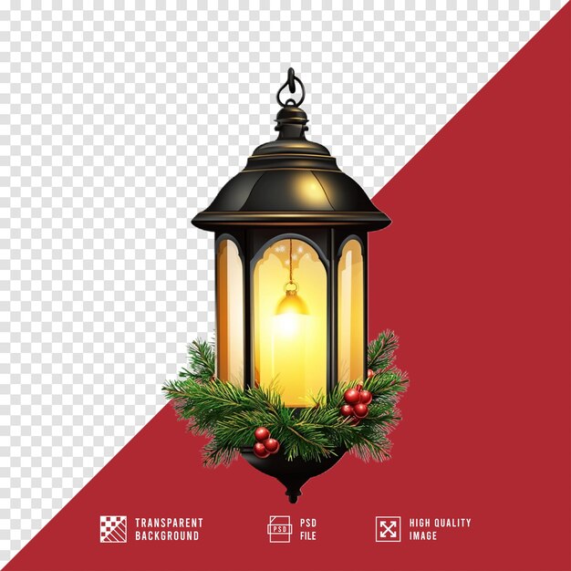 imágenes de linternas de navidad sin fondo calidad hd