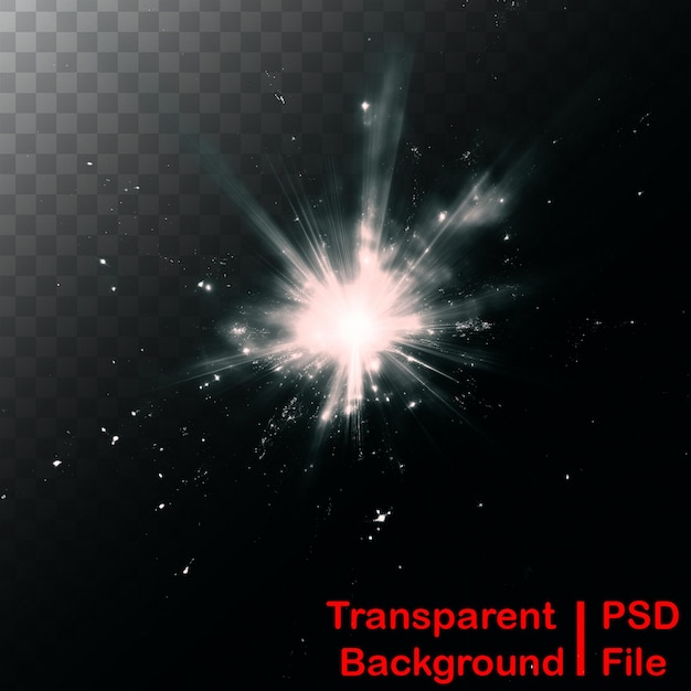 PSD imágenes de luz transparente de calidad hd