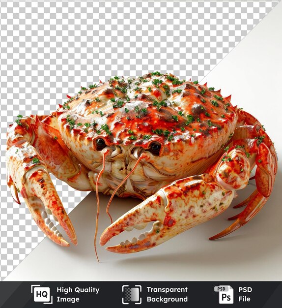 Imágenes transparentes de psd maryland crabcakes en un plato blanco