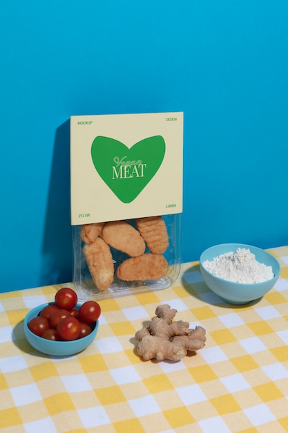 Imballaggio alimentare vegano