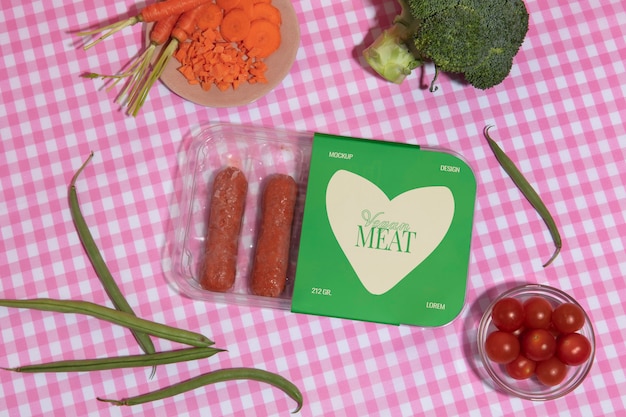 Imballaggio alimentare vegano