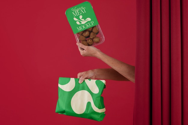 Imballaggio alimentare vegano