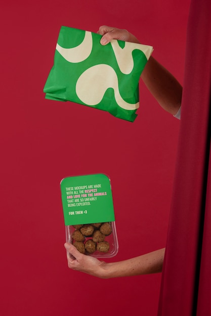 Imballaggio alimentare vegano