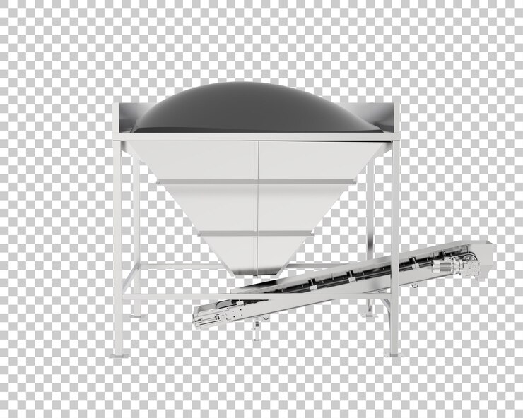 PSD imbuto di sabbia isolato su sfondo trasparente 3d rendering illustrazione