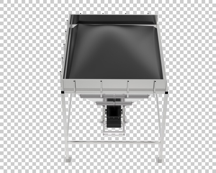 PSD imbuto di sabbia isolato su sfondo trasparente 3d rendering illustrazione